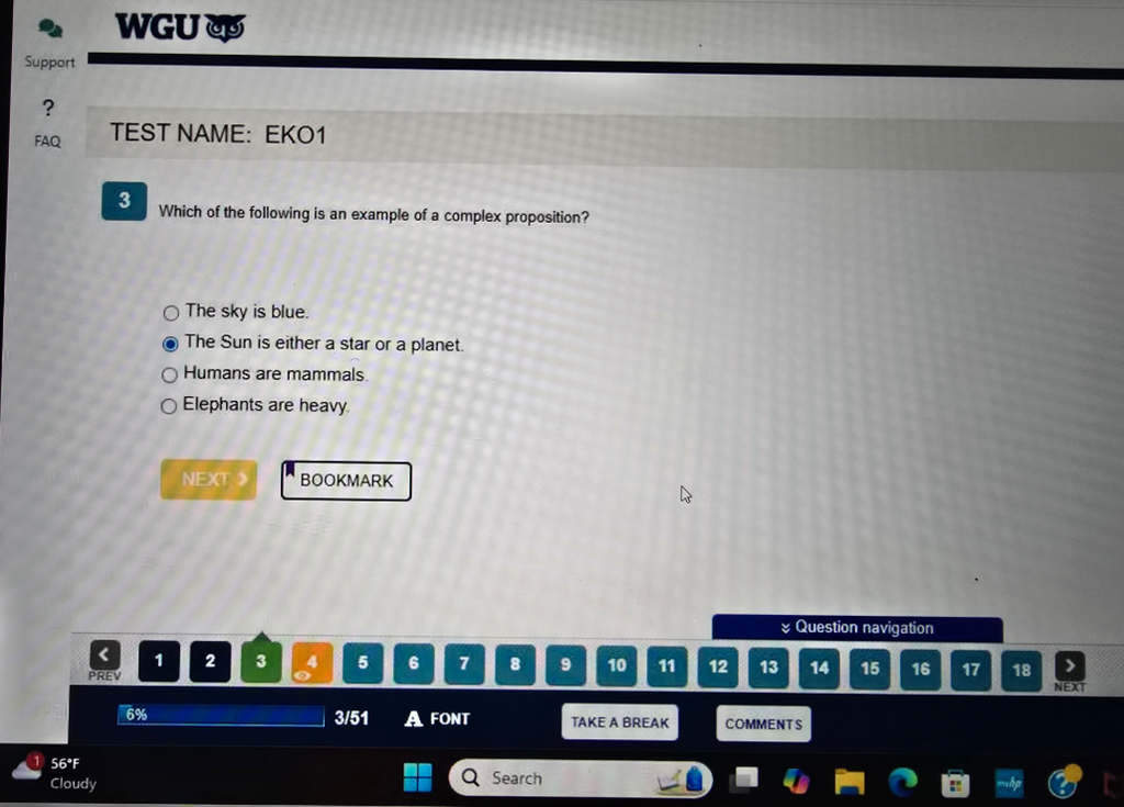 WGU D265 Critical Thinking OA1