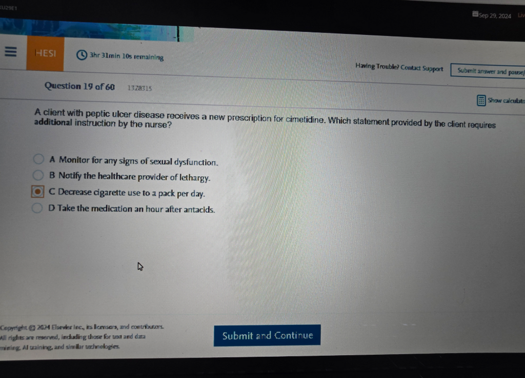 WGU D441 Medical Dosage Calculations and Pharmacology OA2