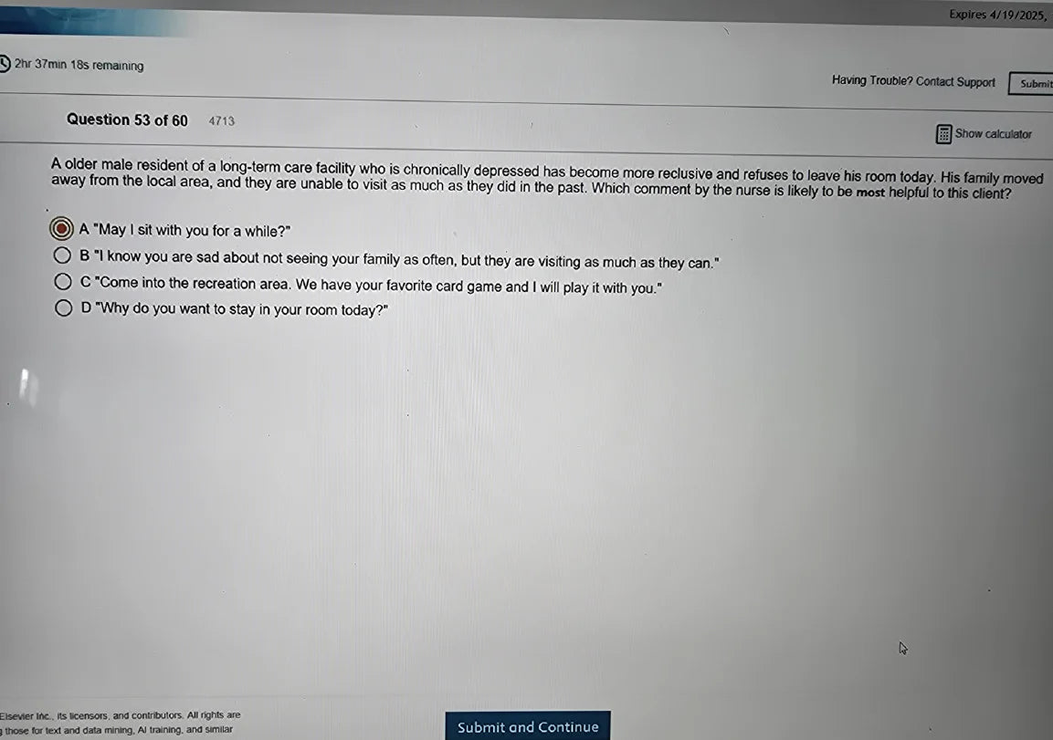WGU D449 Psych & Mental Health OA2